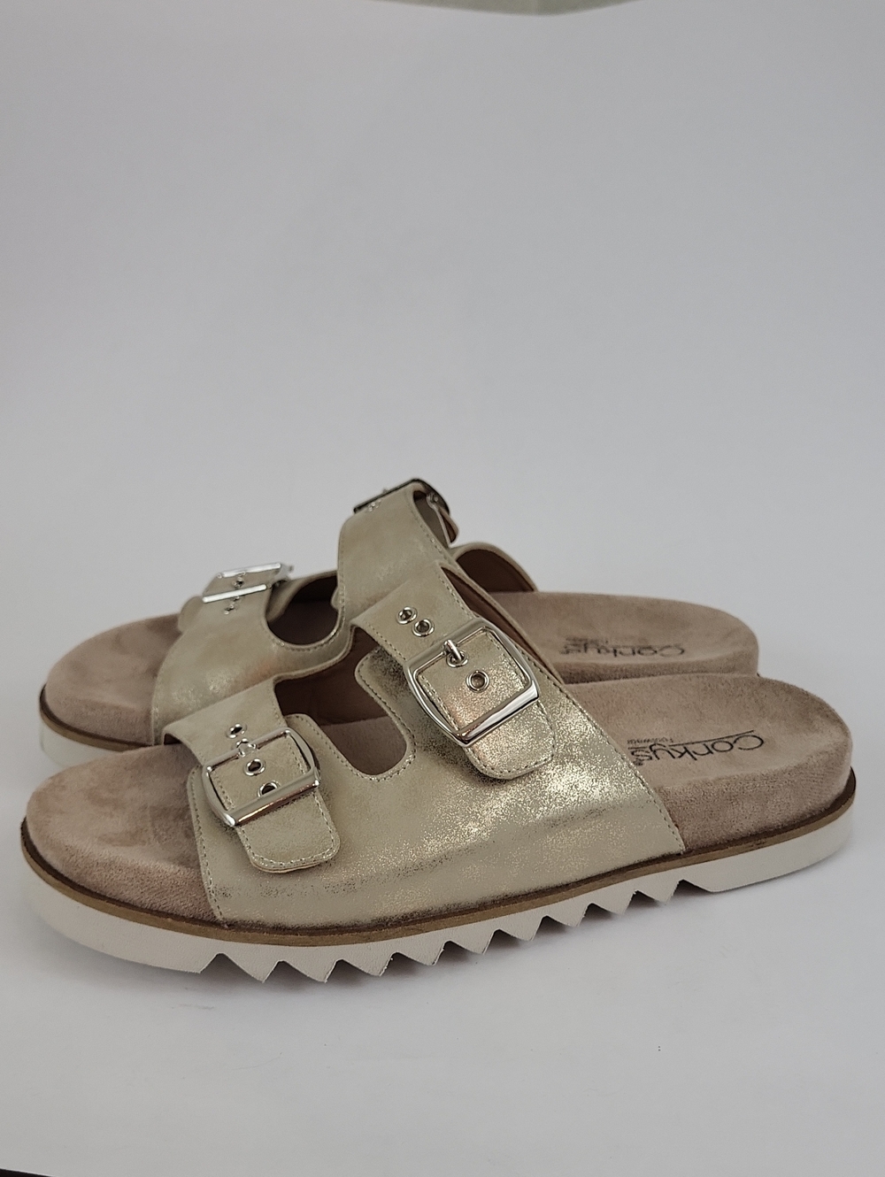 Corkys Dash sandals Gold / Metallic Size 10